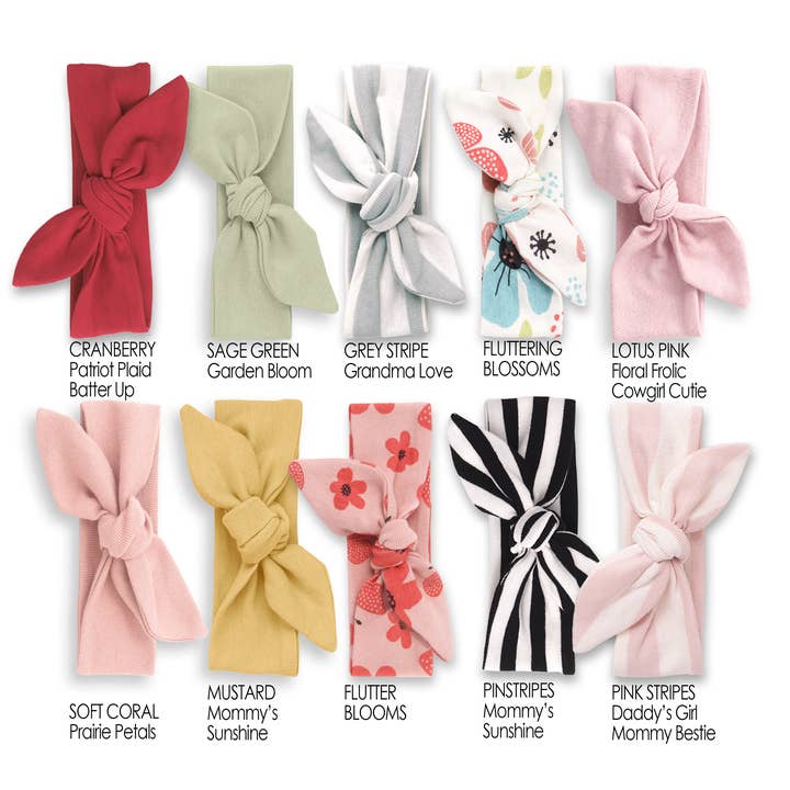 Tesa Babe - Wholesale Fashion Headband - Baby - Baby Girl Cotton Headbands for SS25