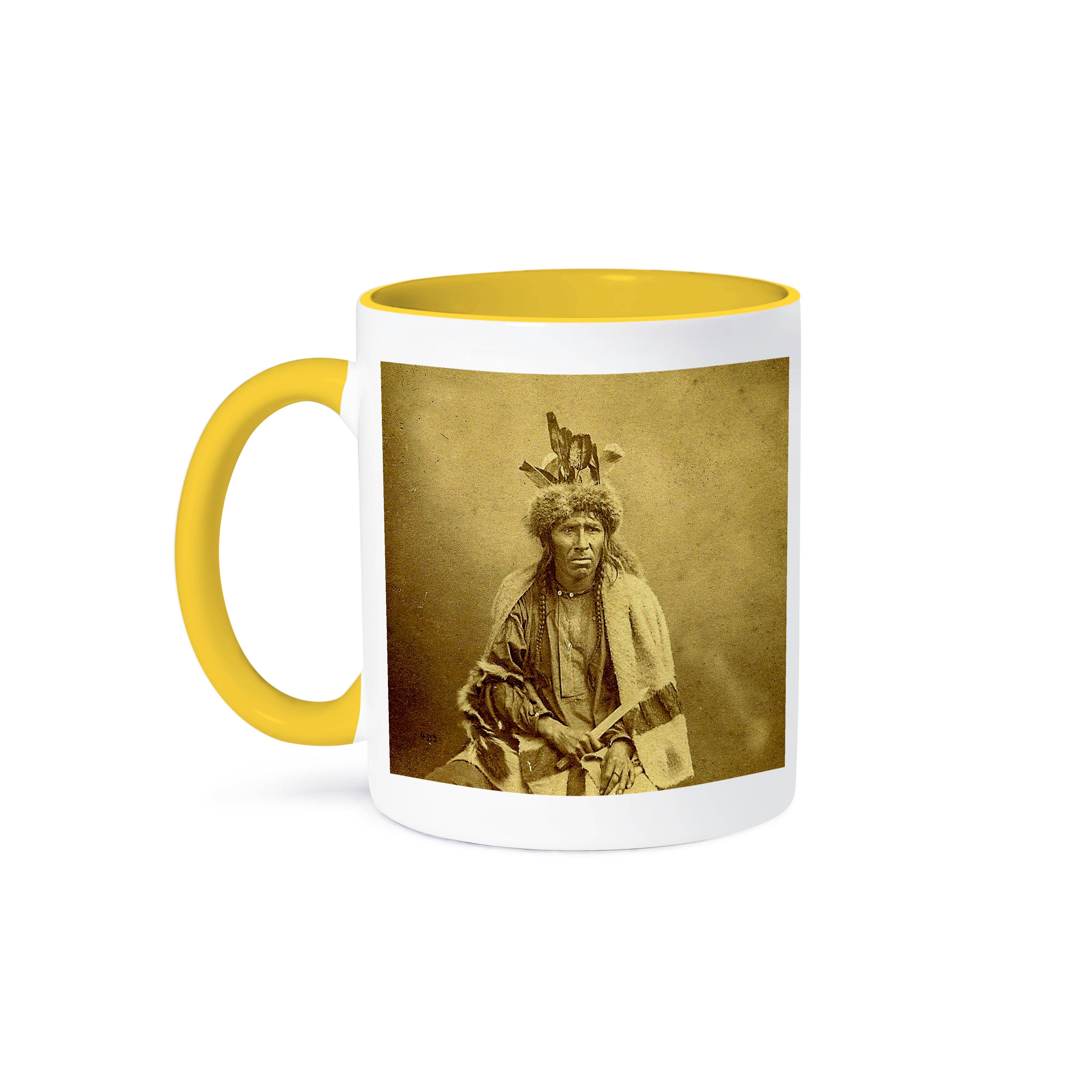 3dRose - Wholesale Coffee Mug - 3dRose, Vintage Stereoview Card 1870 Native American Chippewa Chief Bitter Man, Mug0