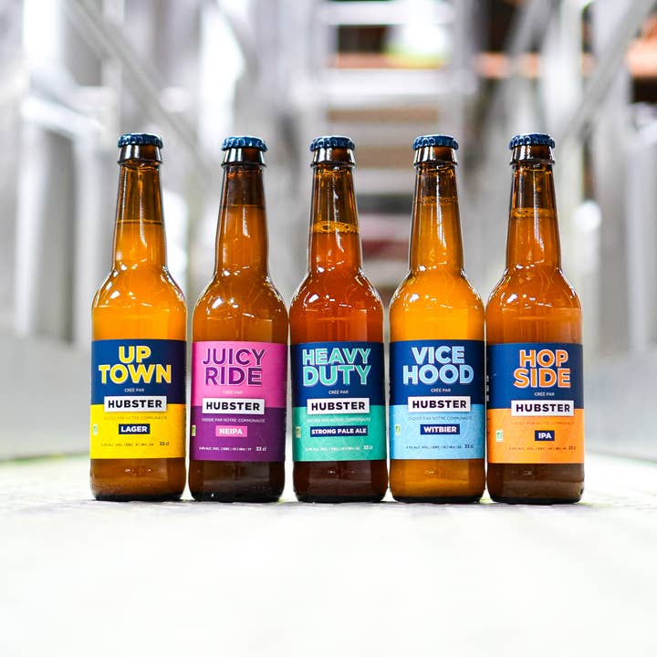 Appie - Vente Bière - Bière HUBSTER - HOP SIDE IPA BIO 6° (33cl)
