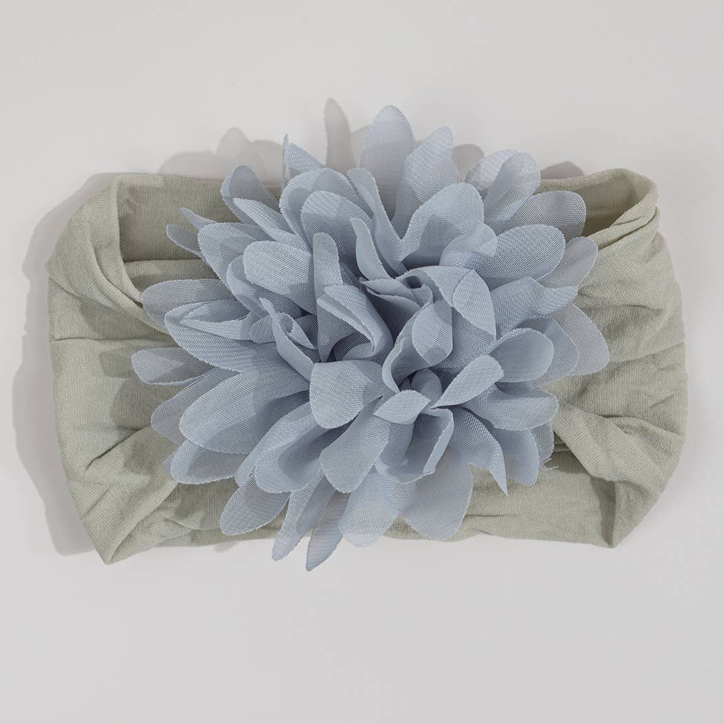 TheDivaSoap – Großhandel Fashion-Stirnband – Baby – Flower Baby Haarband aus Nylon mit Schleife4