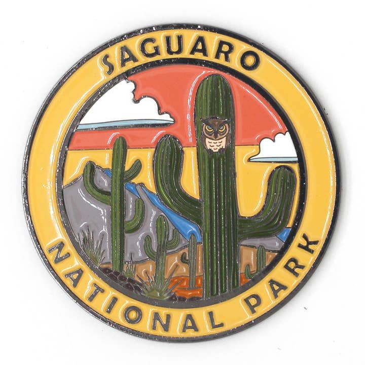 Saguaro National Park Collectible Magnet 2.05 inches for wholesale by Cre8Travel