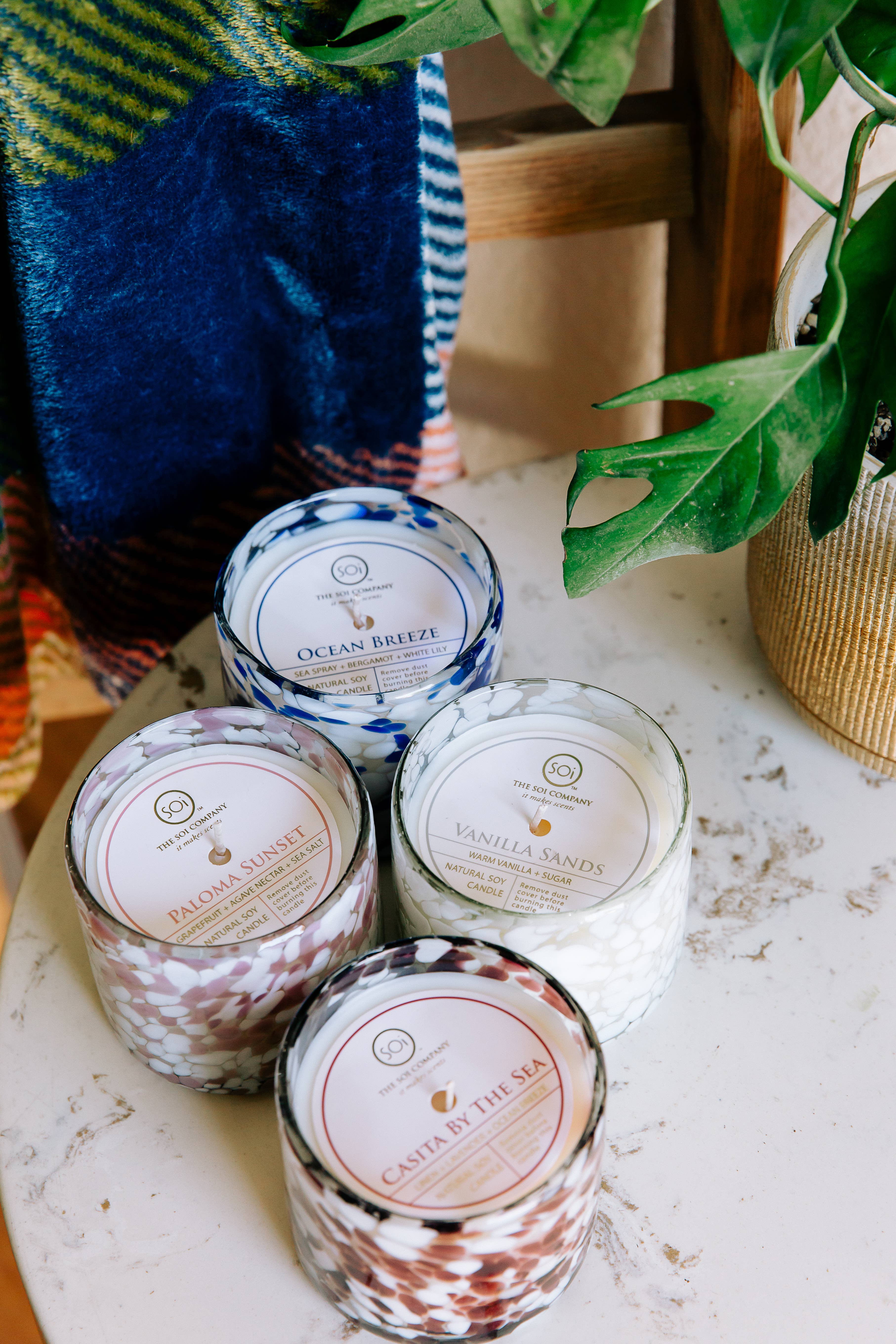 The SOi Company - Vente Bougie en bocal - Bougies Confetti VANILLA SANDS 10oz1