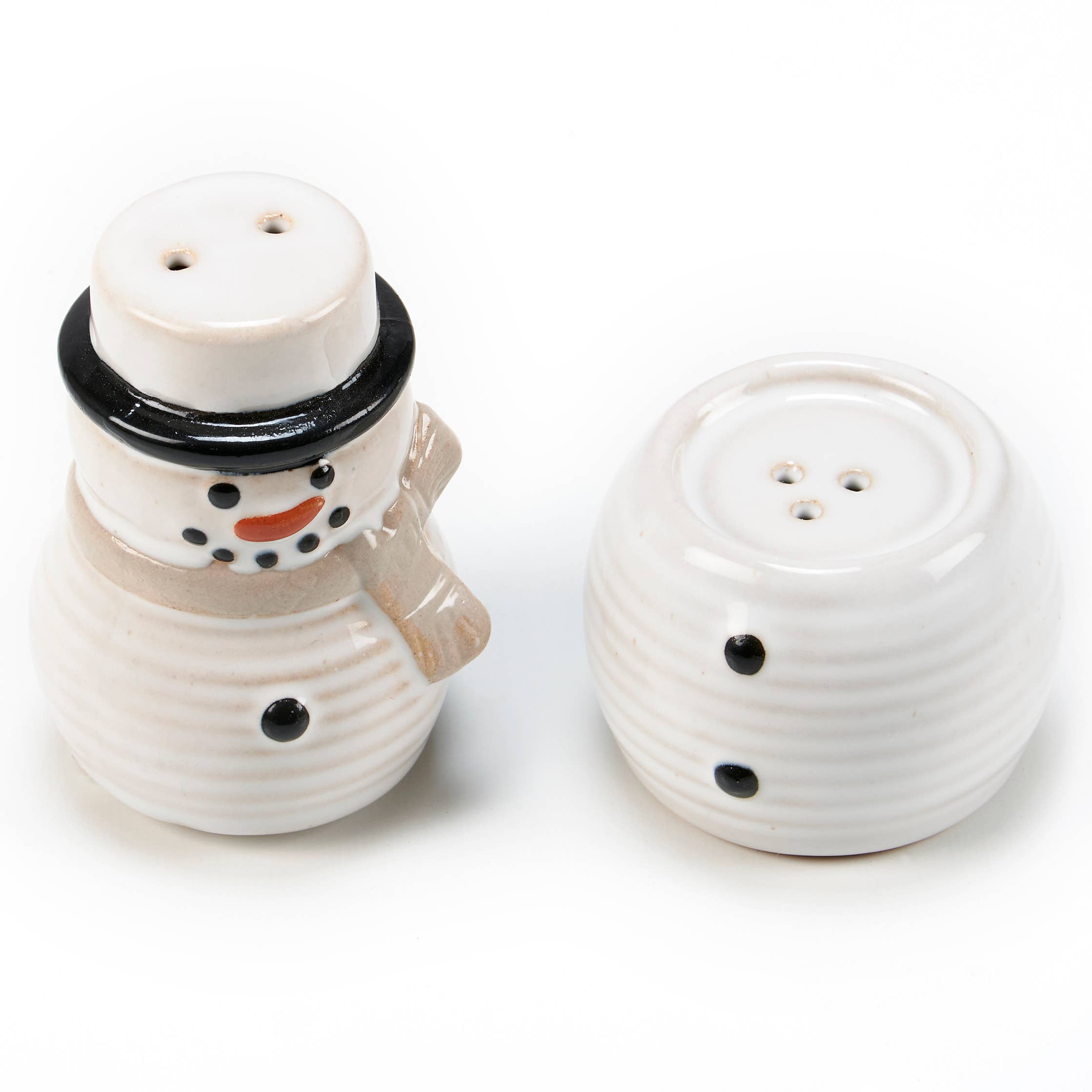 Primitives by Kathy - Wholesale Salt & Pepper Shaker Set - Snowman Salt and Pepper Shakers5