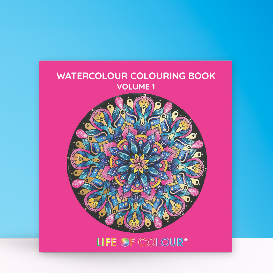 Life of Colour - Wholesale Colouring and activity book – adult - Watercolour Colouring Book - Volume 17