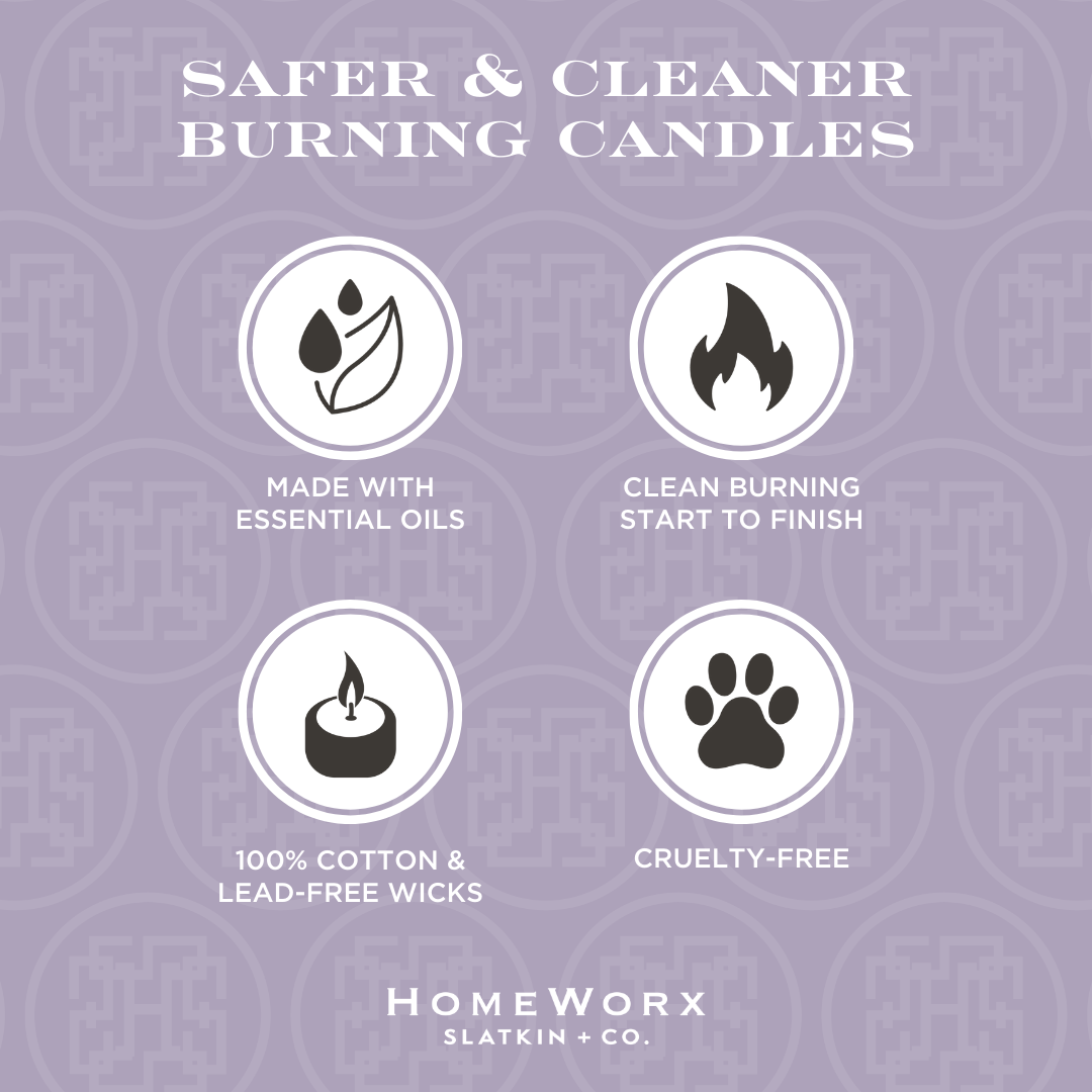 HomeWorx by Slatkin + Co. – Großhandel Kerze im Glas / gefüllte Kerze – Lavendel Vanille 4-Docht-Kerze3