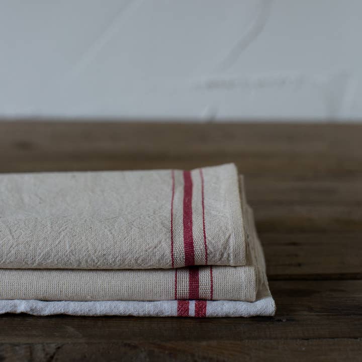 Fodory - Wholesale Dinner & Cloth Napkin - Farmhouse Simple Striped Napkin