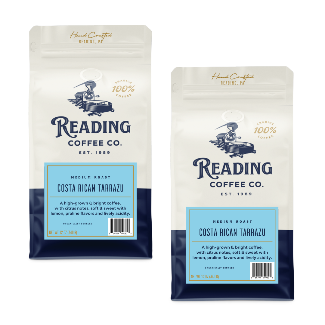 Reading Coffee Company - Wholesale Coffee Beans - Costa Rican - 12 oz1