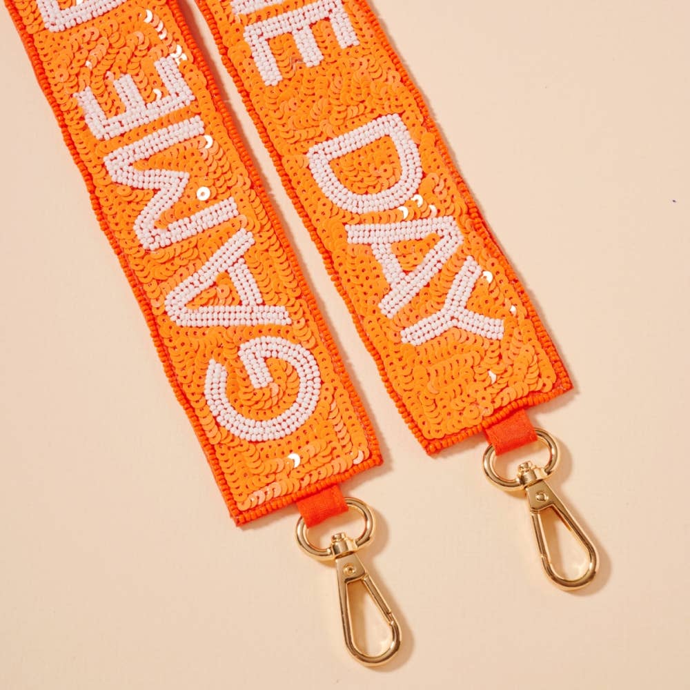 Frem - Wholesale Bag Strap - Women's - Handmade Seed Bead “Game Day” Bag Strap – Adjustable Crossbody8