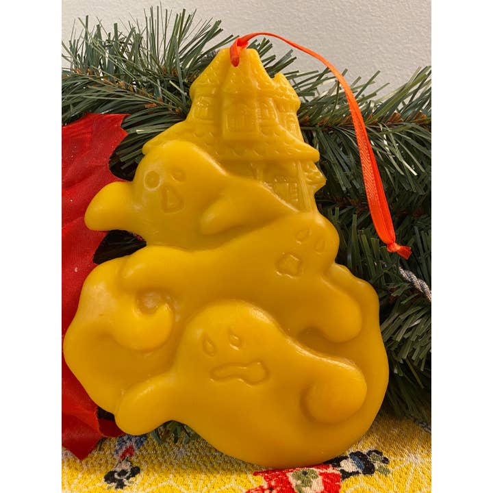 Beeswax Ghosts Haunted House for wholesale by Low Country Beeswax