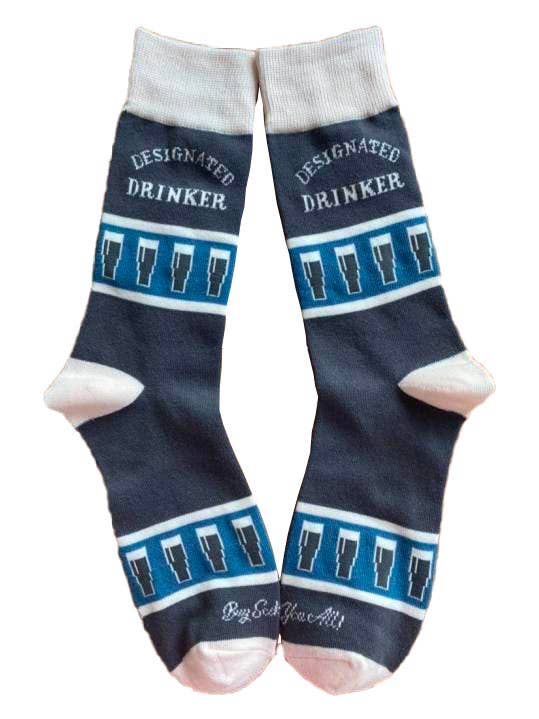 Designated Drinker Men's Socks for wholesale by Buy Socks You All