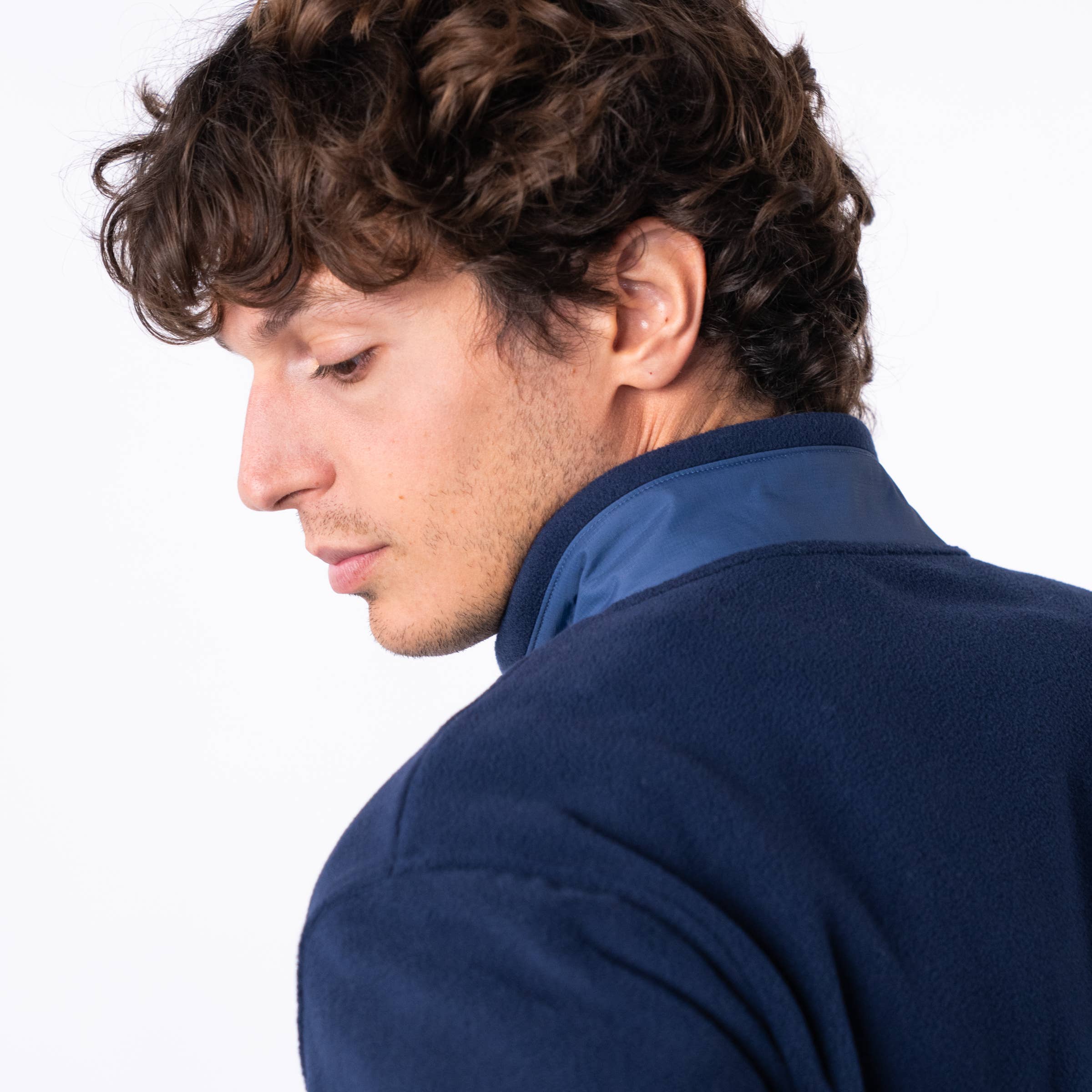 BILLYBELT – Großhandel Fleecejacke – Herren – Marine Fleece-Sweatshirt5