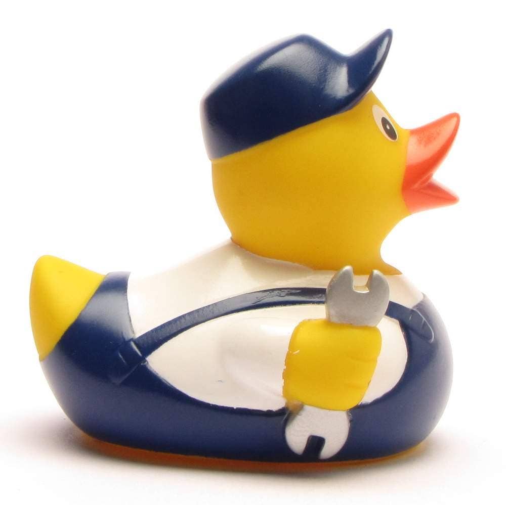 Duckshop - Wholesale Badspeelgoed - Baby - Rubber Duck Mechanic - Badeend1