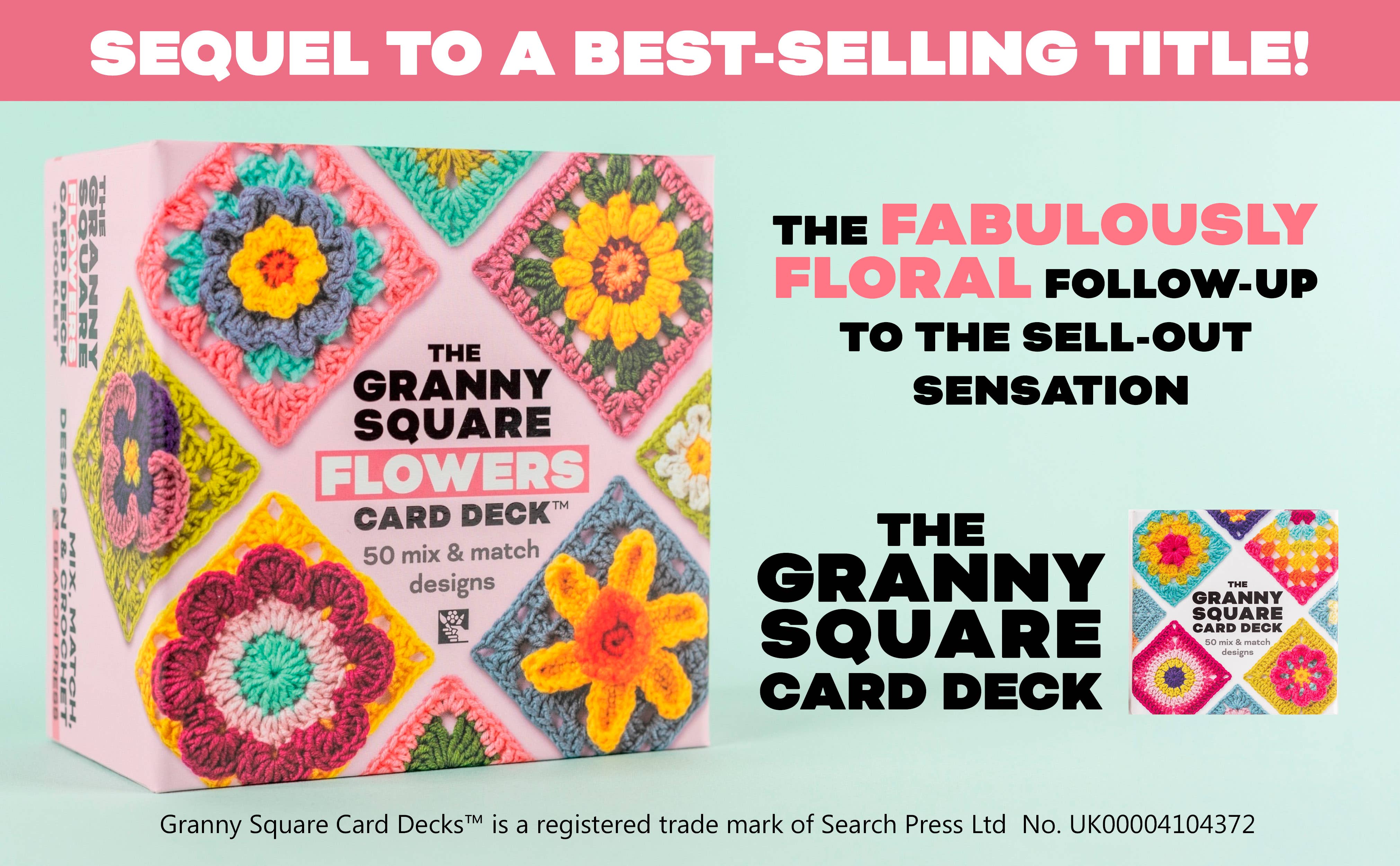 Penguin Random House LLC - Wholesale DIY Craft Kit - Granny Sq Flowers Card Deck2