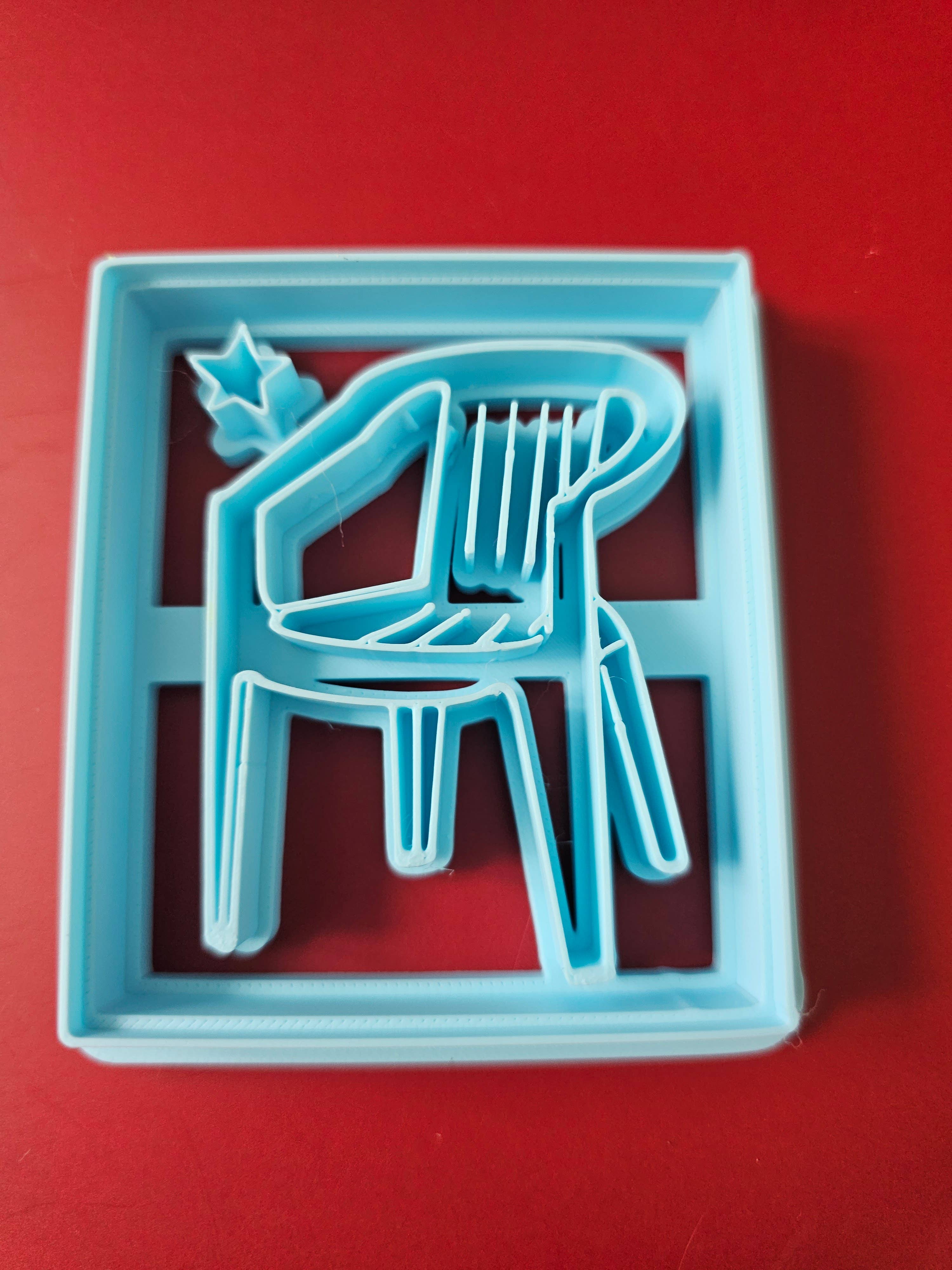 Carambola Desings - Venta al por mayor Cortapastas - Silla Bad Bunny - Serie Puerto Rico0