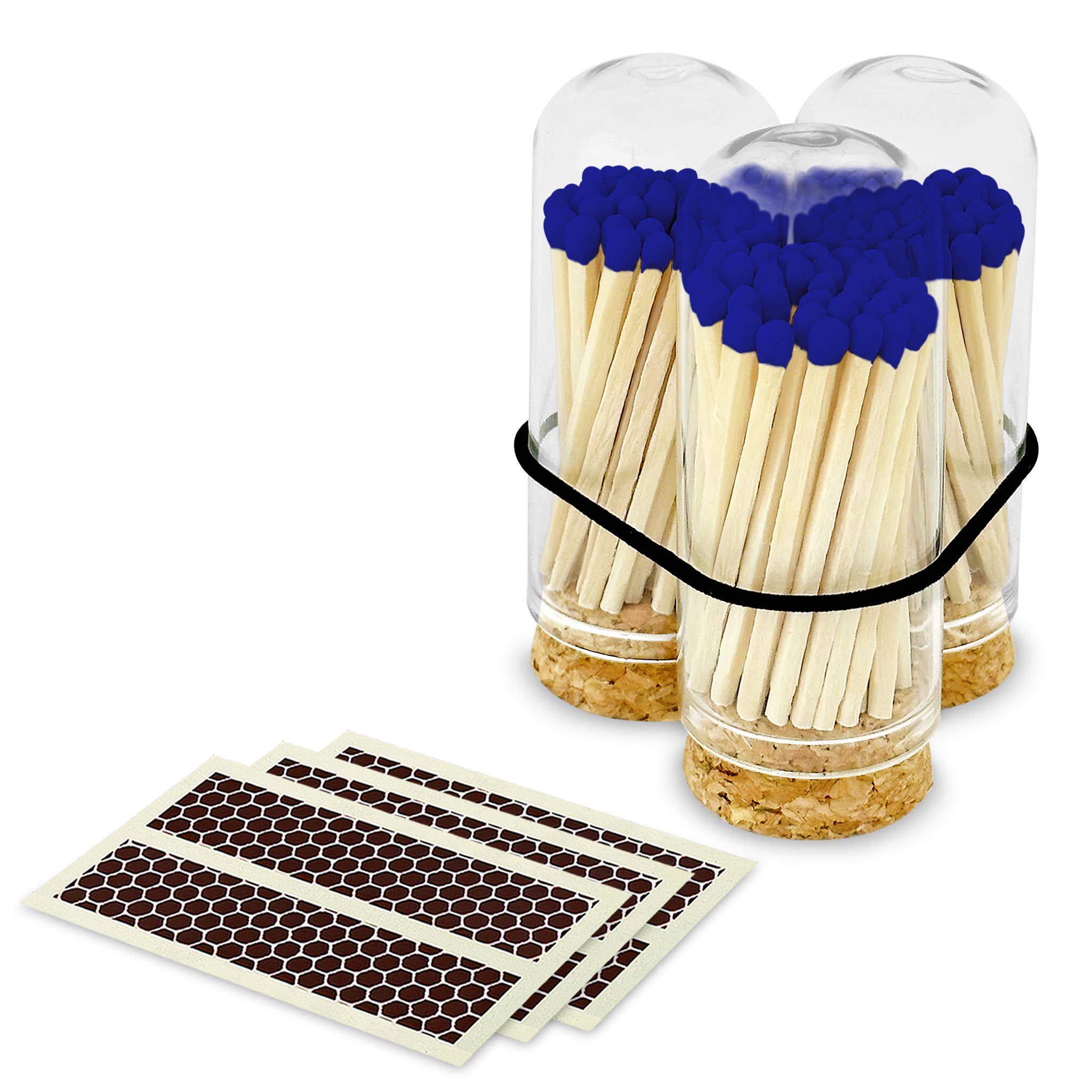 Thankful Greetings – wholesale Tändsticka – 2" Matches + Mini Cloche - Färger efter eget val + Strikers23
