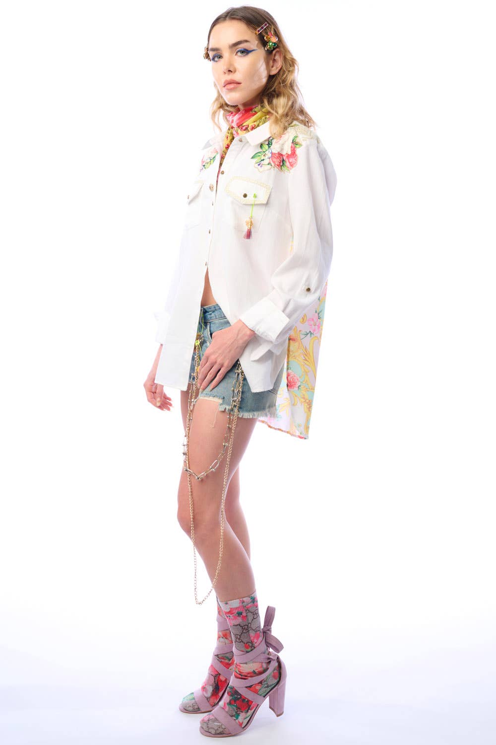 White Marcella Shirt for wholesale on Faire14