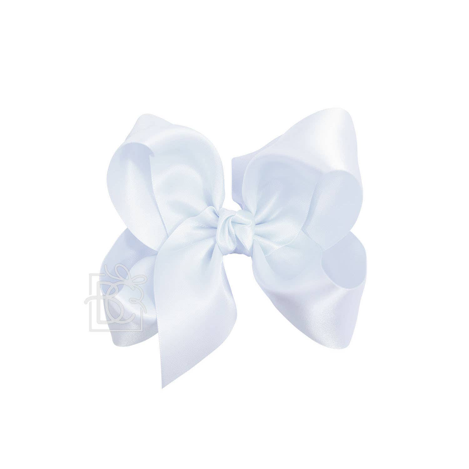 Beyond Creations, LLC - Wholesale Hair Bow - Kids - SATIN BOW ON CLIP111