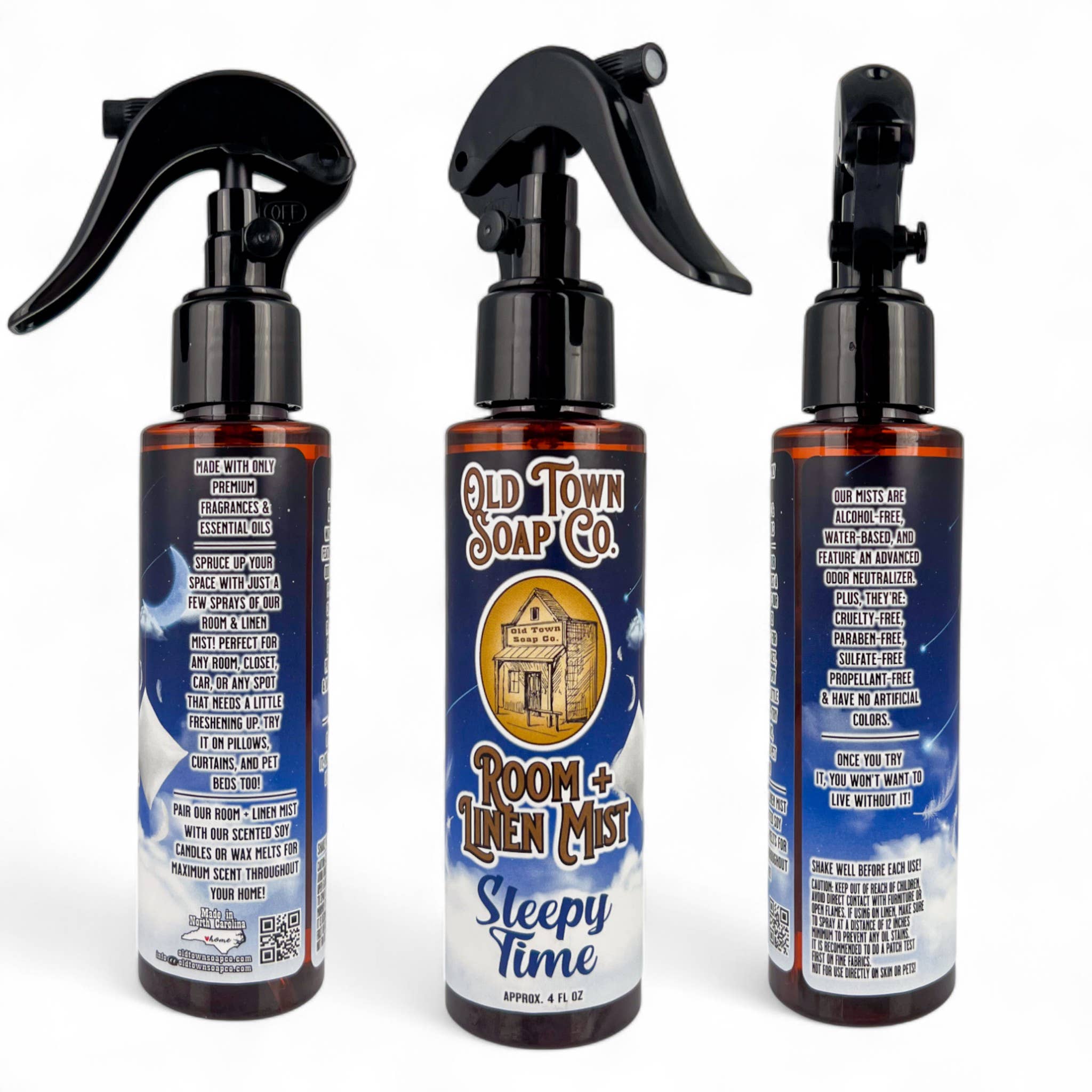 Old Town Soap Co. - Vendita all'ingrosso Spray per tessuti e ambienti - Room + Linen Mist - 14 Fragranze - Rinfresca la tua stanza12