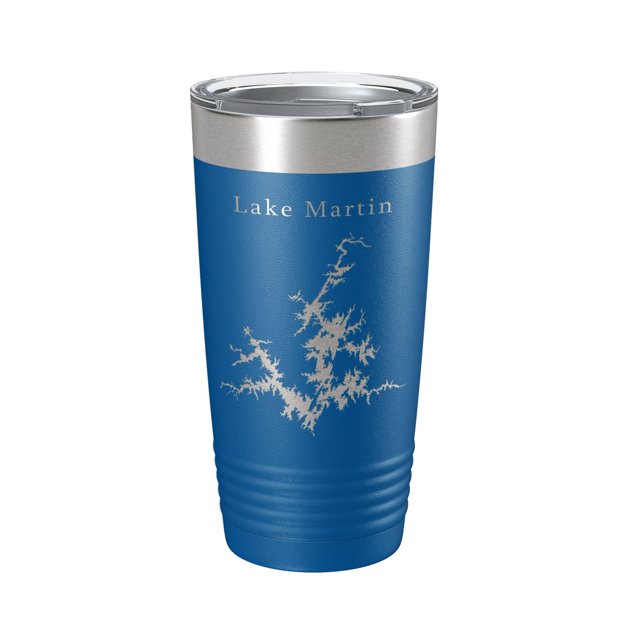 CarveBright – Engroshandel Thermokop – Lake Martin Map Tumbler Rejsekrus Isoleret Lasergraveret Kaffekop Alabama 20 oz11