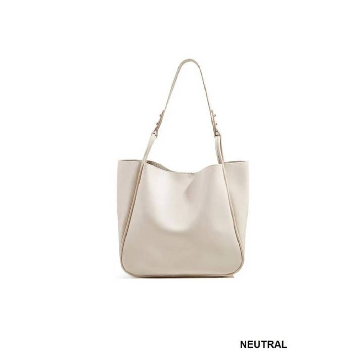 Vanilla Monkey - Wholesale Shoulder Bag - Women's - Simple Trendy Vegan Leather Shoulder Pouch Bag1