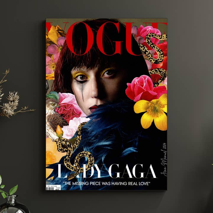 Arte Collage Originale e Unica 8x10" per la vendita all'ingrosso da parte di The Creative LMT