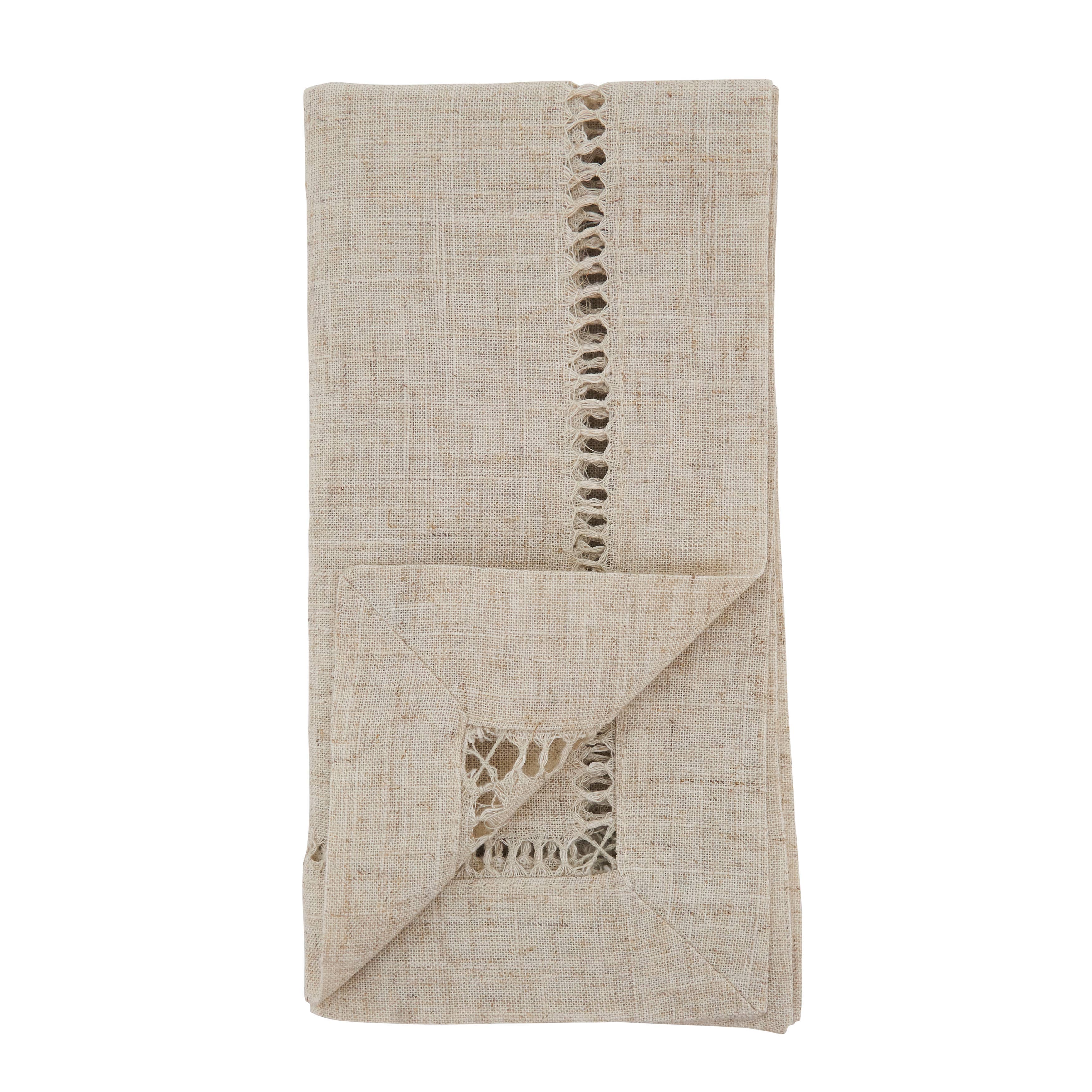 Saro Lifestyle - Wholesale Dinner & Cloth Napkin - Toscana Hemstitched Napkin1