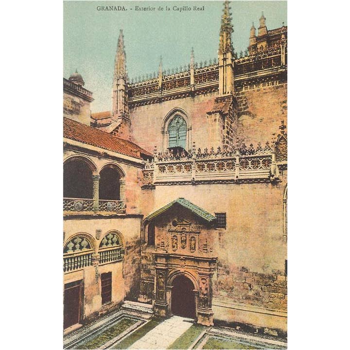 Found Image Press - Wholesale Magnet - Magnet MF-145 Exterior of Royal Chapel, Alhambra, Granada, S