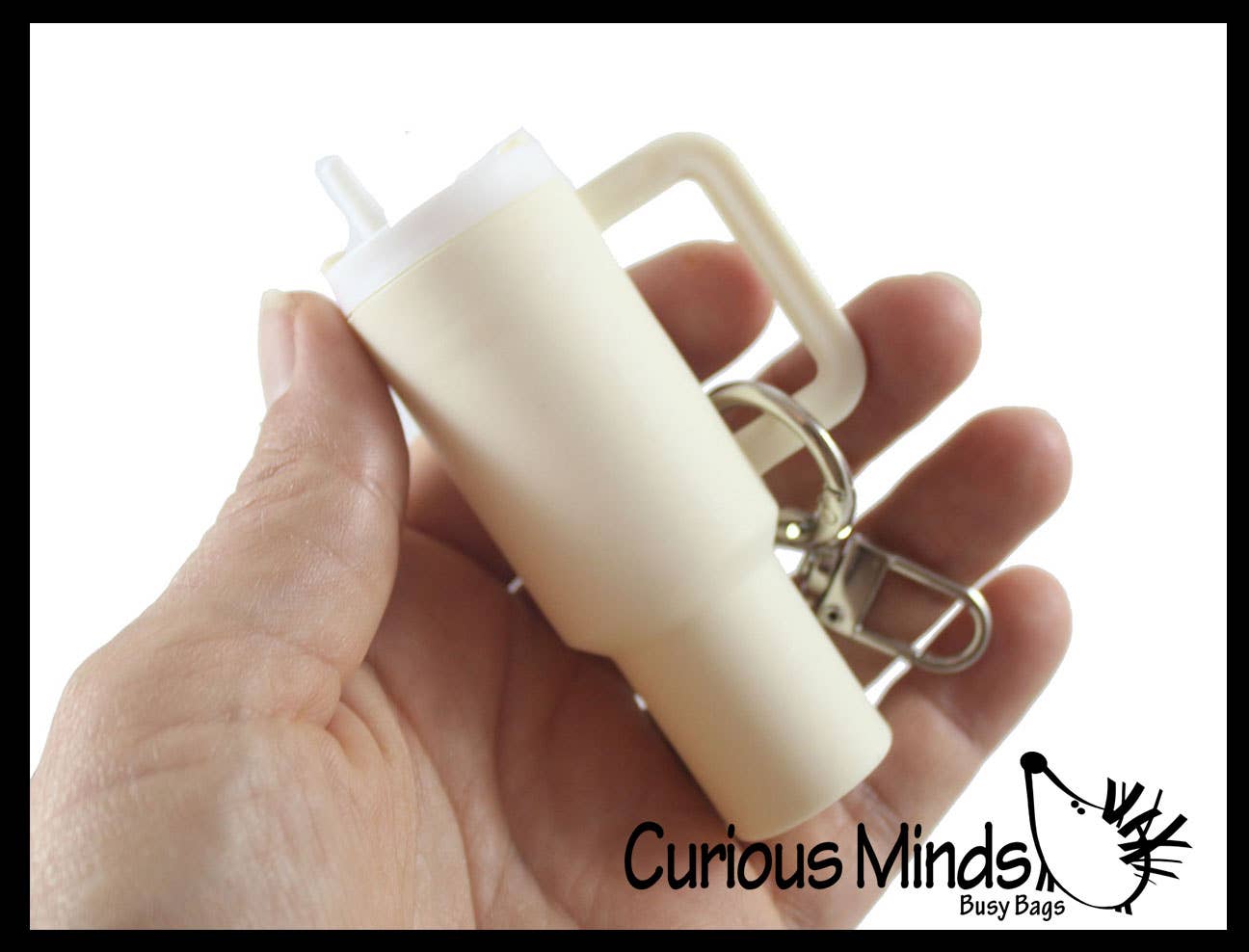 Curious Minds Toys – wholesale Nyckelringar - Dam – Små mini-bägare läppbalsamhållare - plastbehållare4
