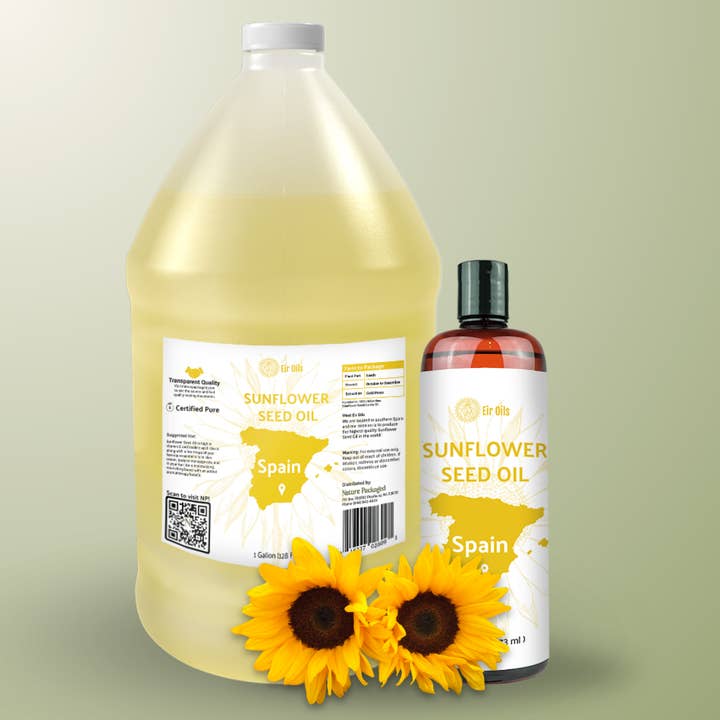 Nature Packaged - Wholesale Bath/Body Oil - Sunflower Carrier Oils - 100% Pure - Farm-Direct Sourcing9
