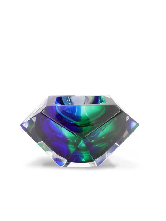 SAN MARCO BLOCKS Murano Glass Bowl for wholesale by ALESSANDRO MANDRUZZATO TM