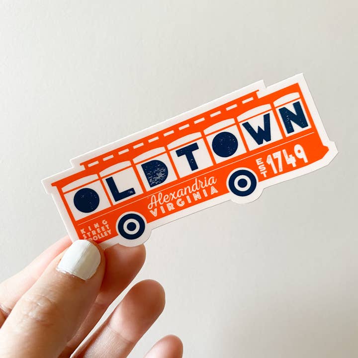 Old Town Alexandria Trolley Sticker and other Purchase Wholesale vajilla hosteleria. Free Returns & Net 60 Terms on Faire trending on Faire.