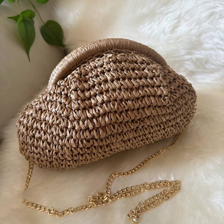 Zhade - Wholesale Clutch Bag - Women's - SOFIA - Raffia Clutch13