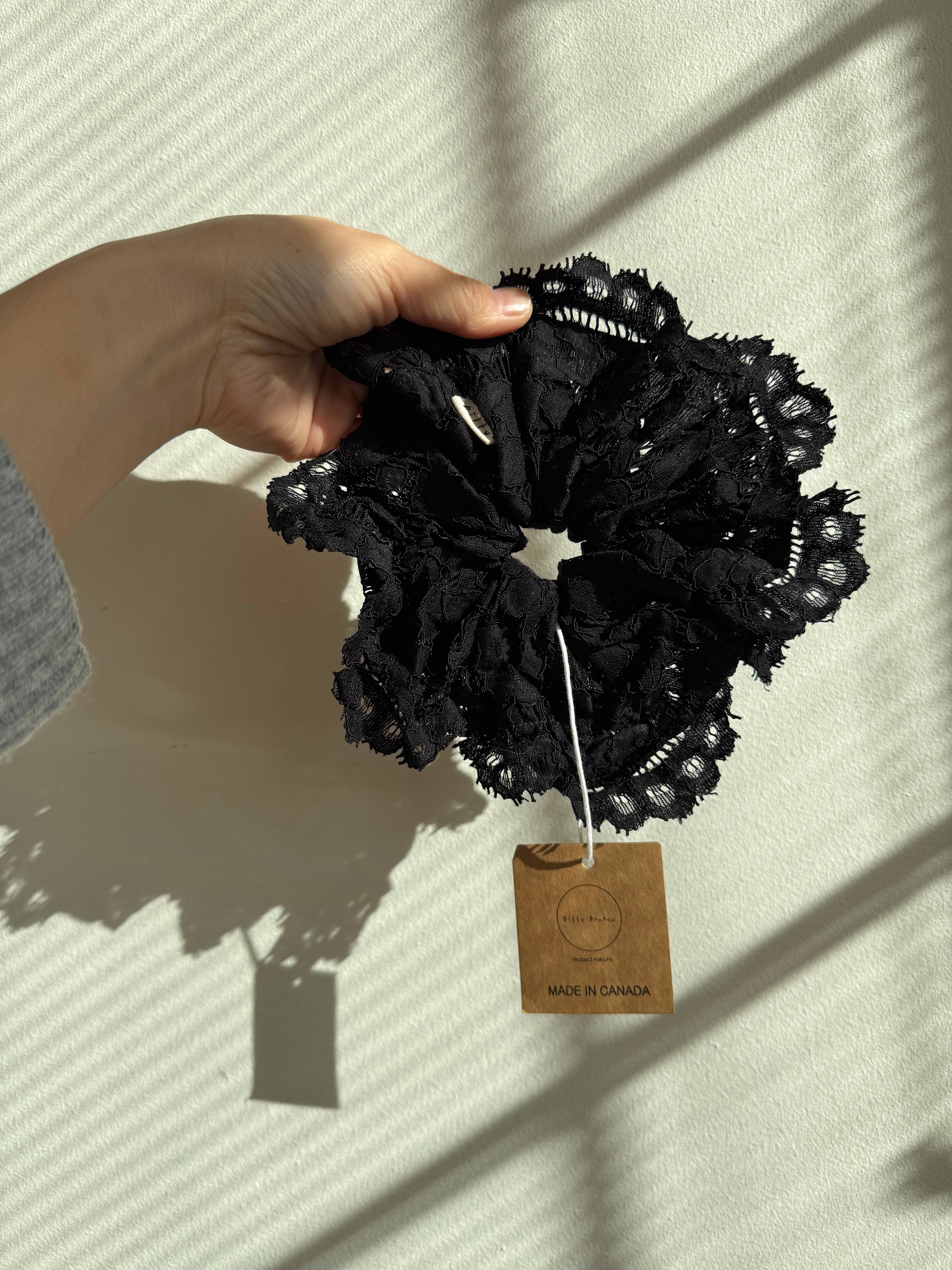 Billy Bamboo – wholesale Scrunchie - Women’s – LACE SCRUNCHIES - neutral5