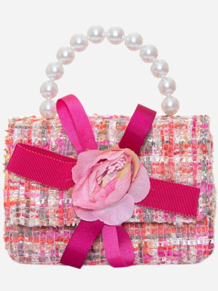 Pink fucshia handbag for wholesale by Patachou