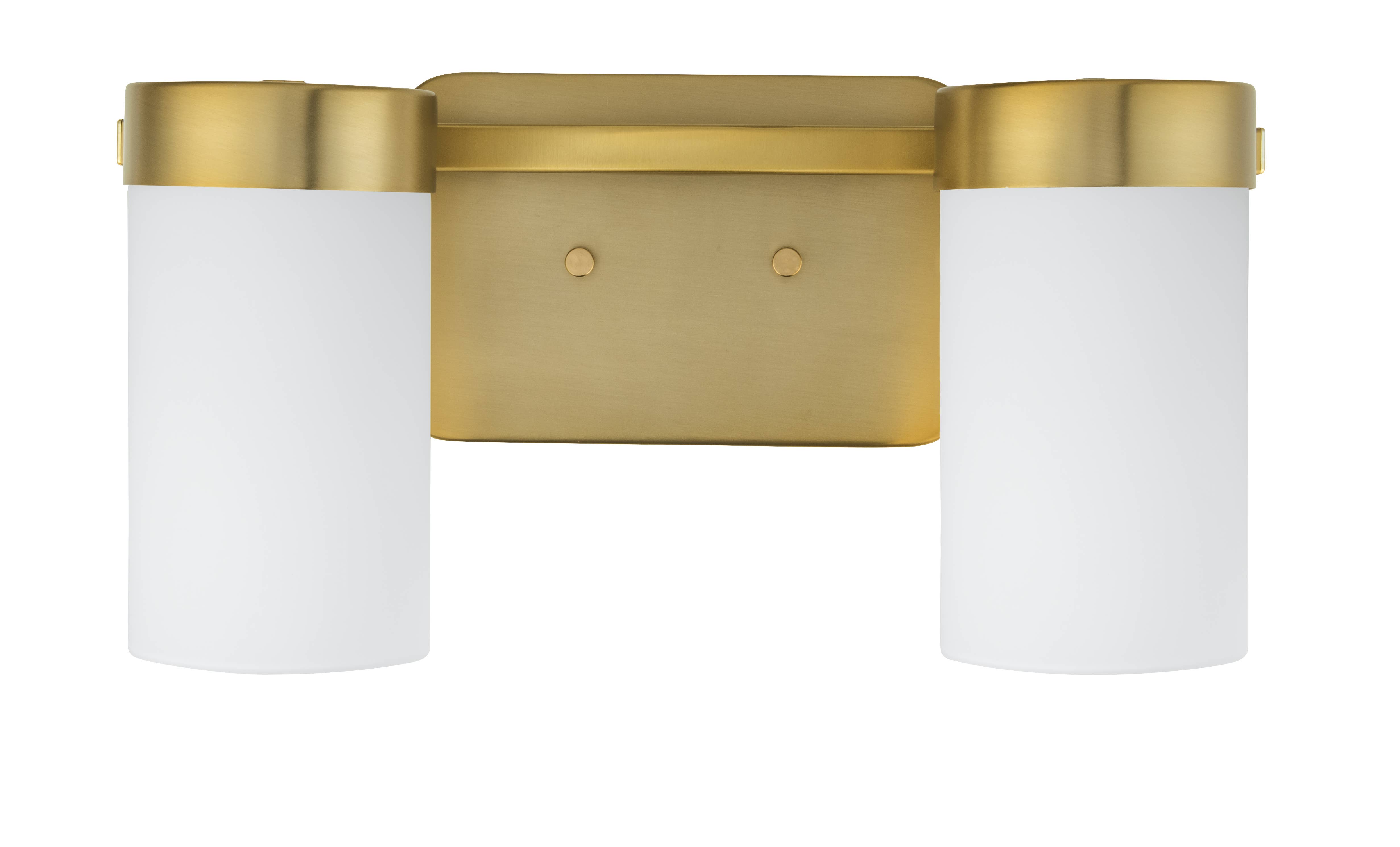 Brio Lighting - Wholesale Chandelier/Hanging Light - Sale - Revis Gold 2-Light Dimmable Vanity Bathroom Lighting4