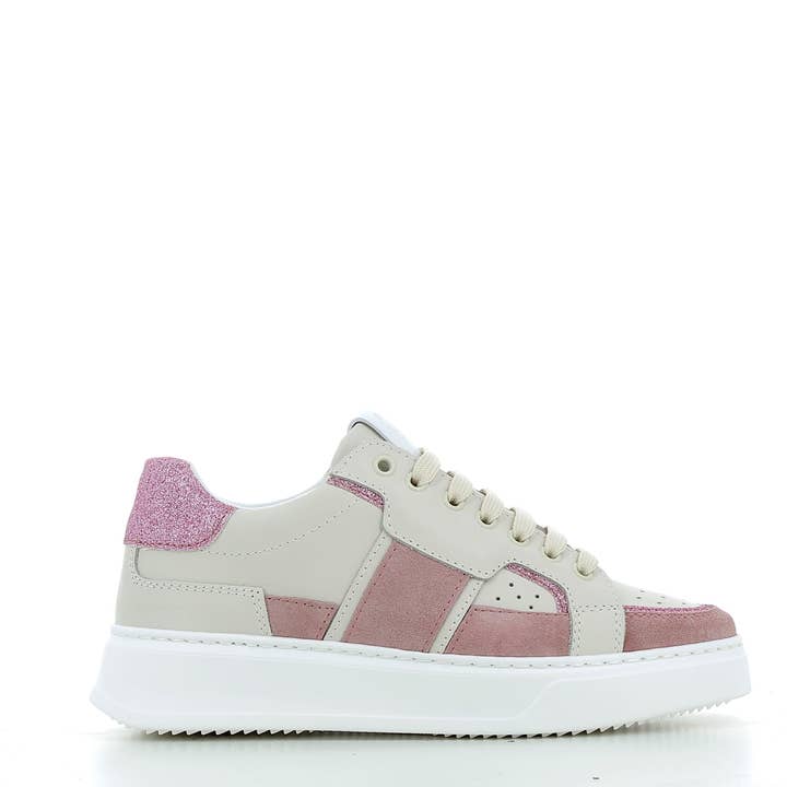 Hodea Sneakers Michela äkta läder Rosa för wholesale av HODEA