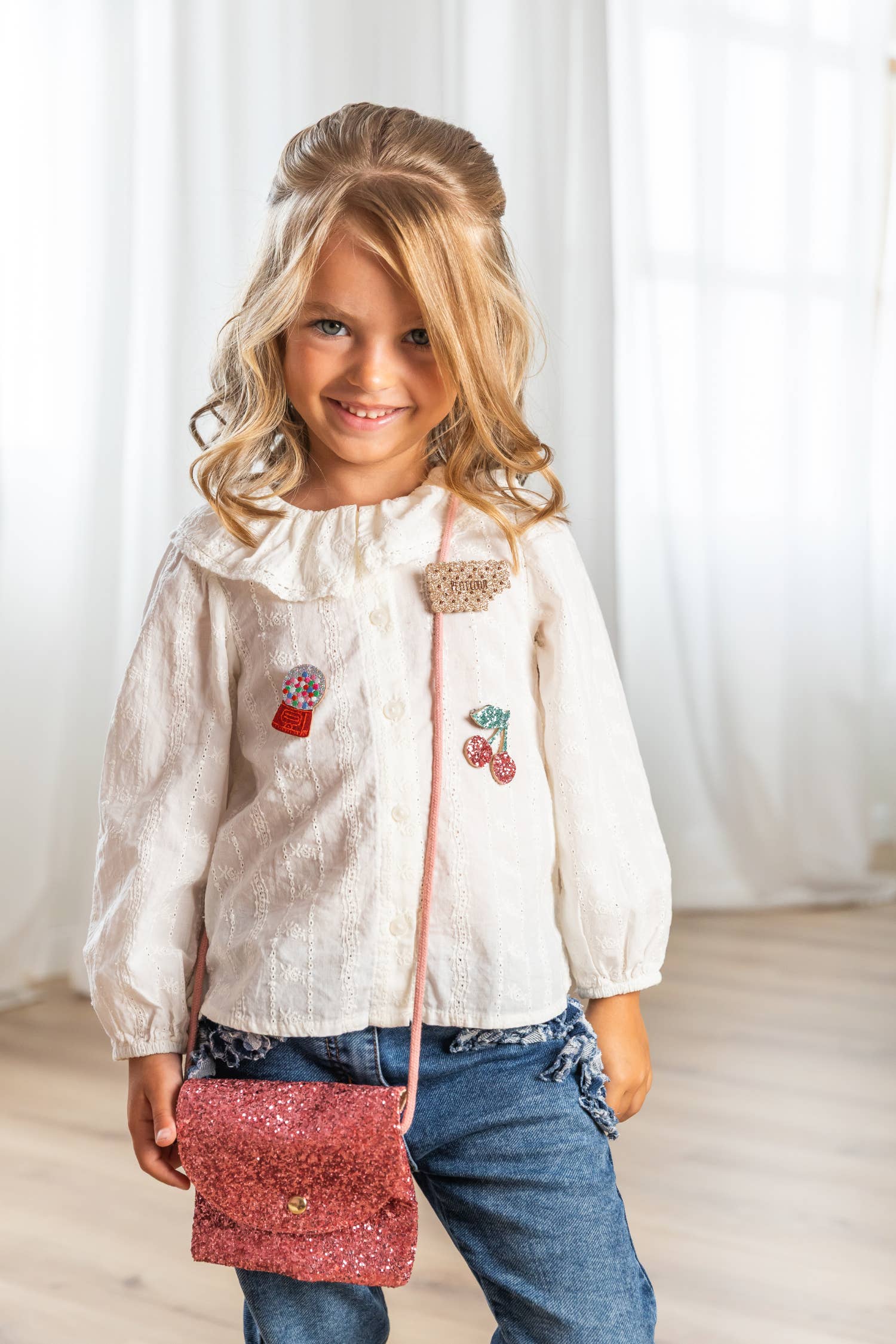 Luciole et Petit Pois - Wholesale Brooch - Bubble gum skewer2