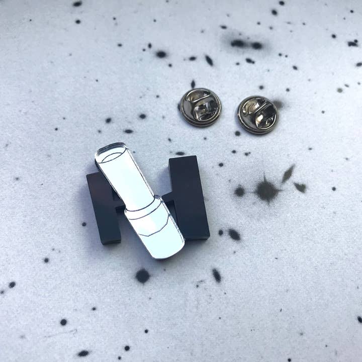 HST pin badge for wholesale by Cepheid Studio
