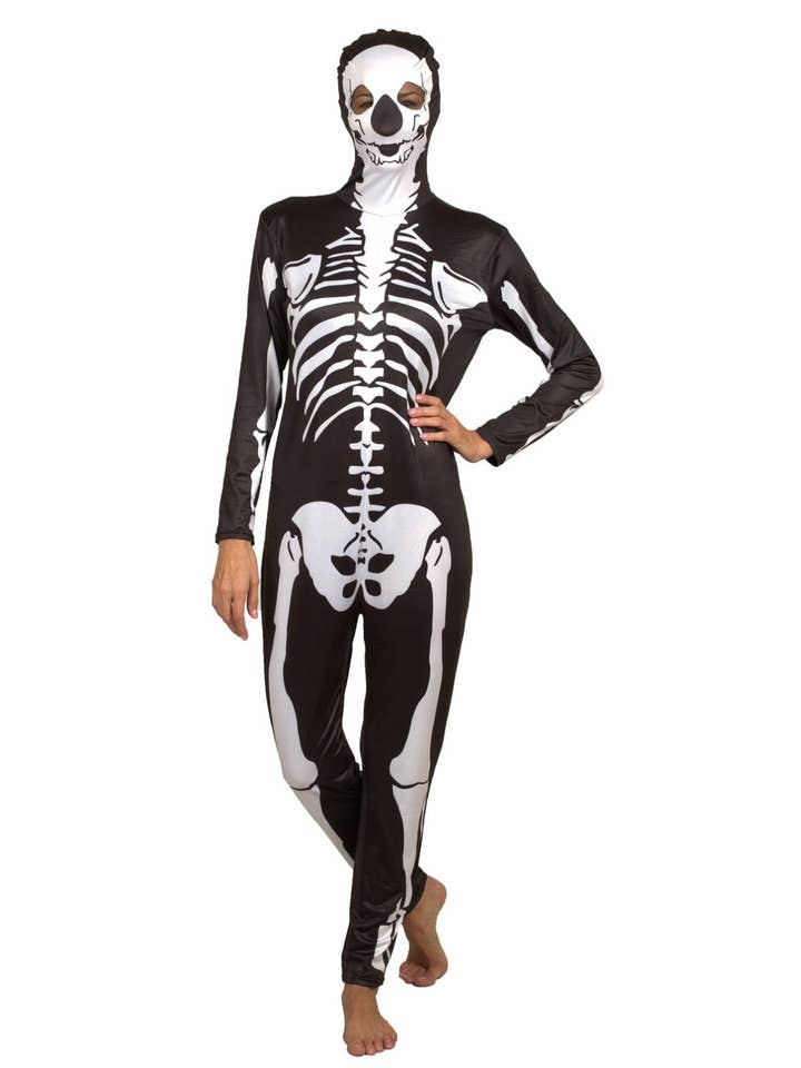 Vuxen Unisex Skeleton Full Bodysuit kostym för wholesale av Mia Belle Girls • Wholesale