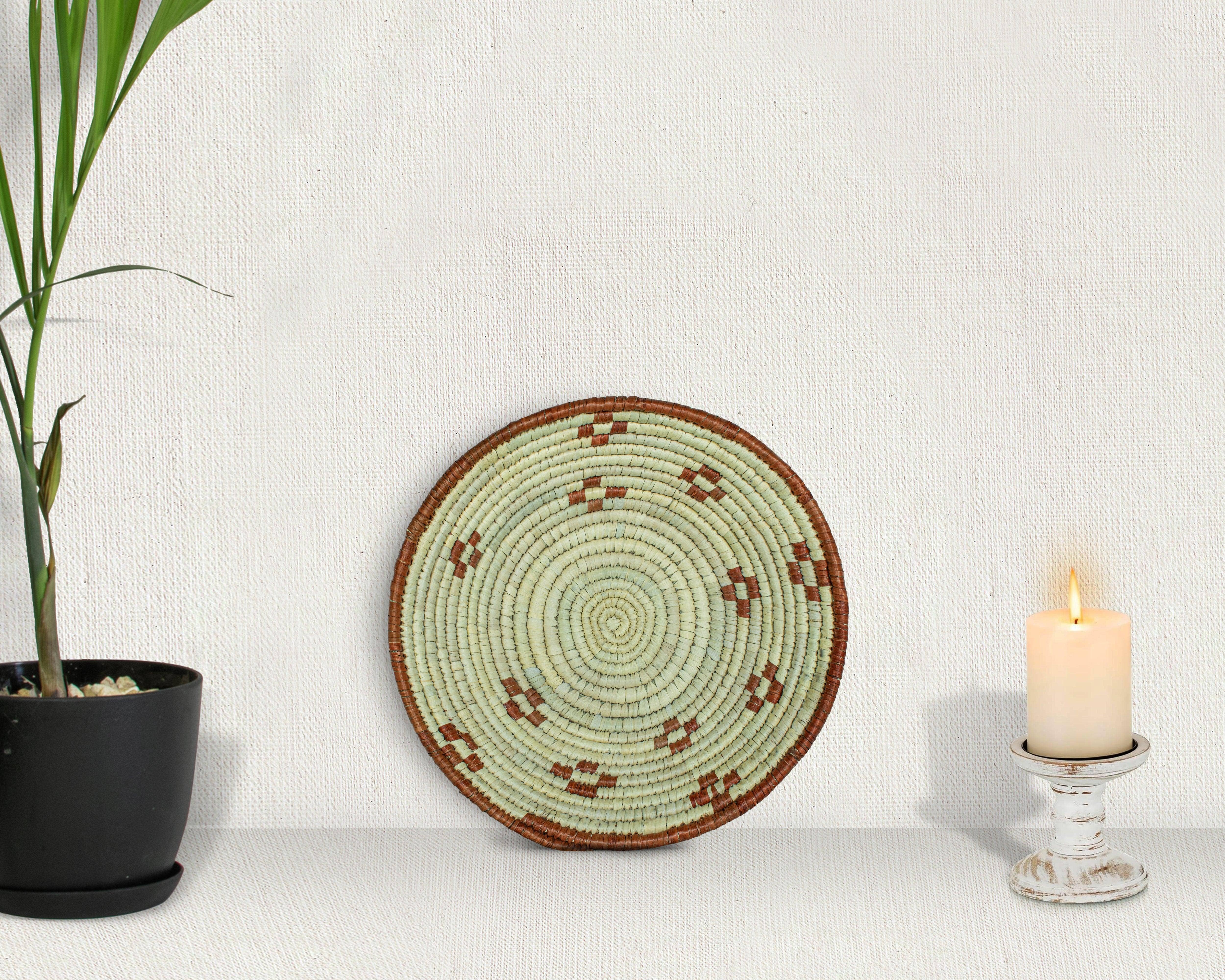 ArtisanalEmporiumLLC - Wholesale Basket - Handwoven Bowl Basket - Southwestern Basket - 8 inch dia2