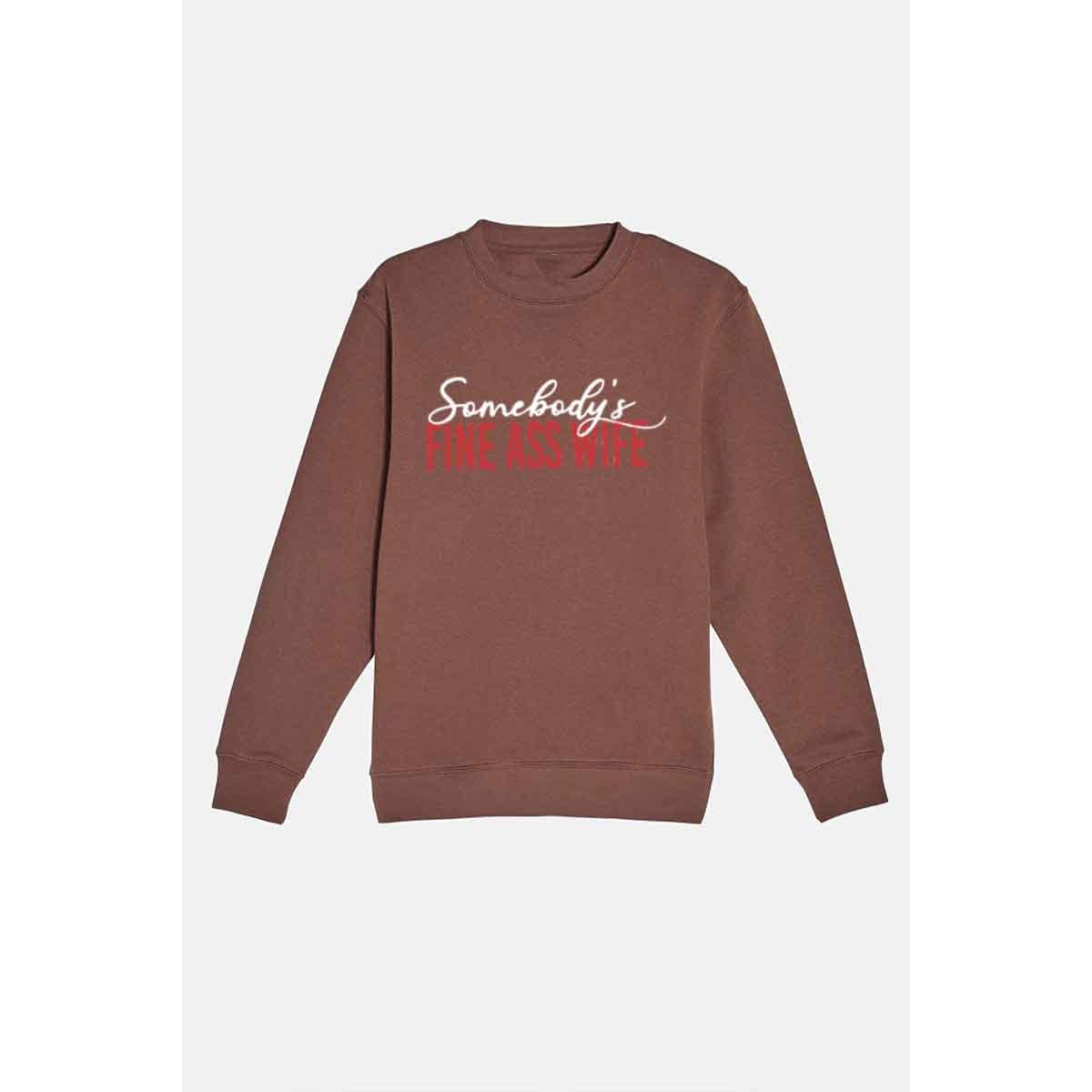 crashangel.us – wholesale Graphic sweatshirt – Women’s – FINE ASS WIFE GRAPHIC SWEATSHIRT2