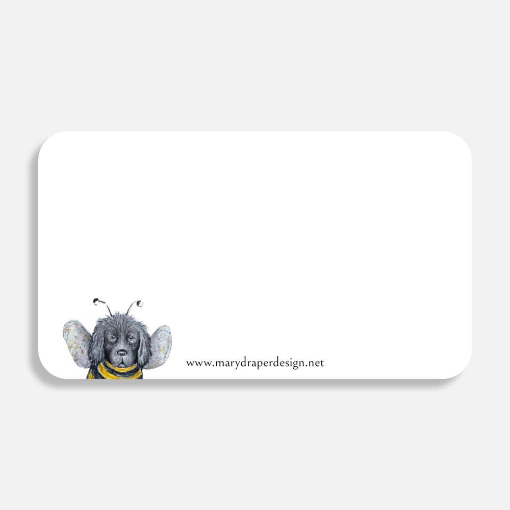 mary draper design - Wholesale Stationery/Notecard Set - Small Nifty Notes: Wally Bee1