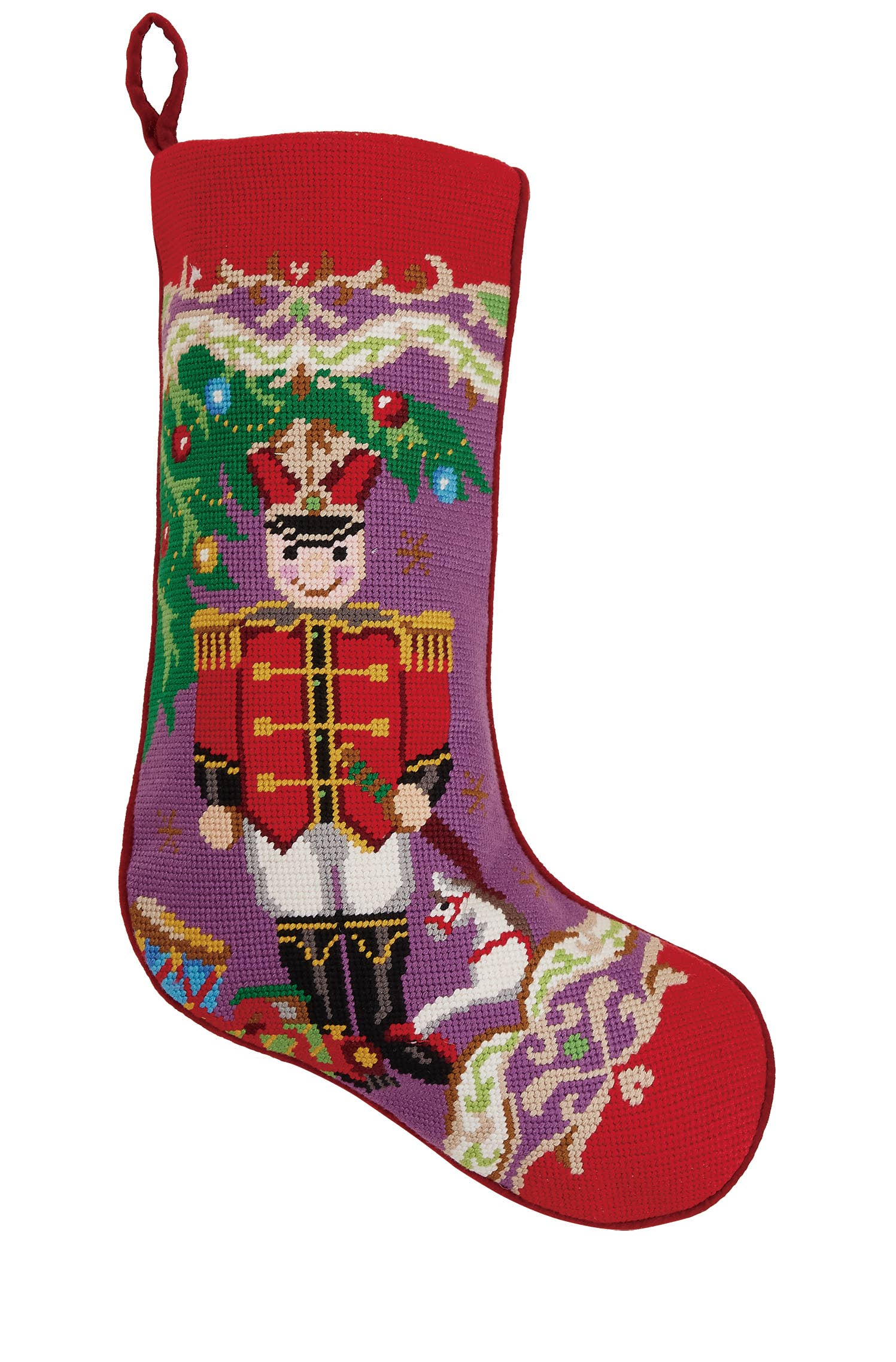 Marie Sweet Embroidered Needlepoint Stocking – Pyar&Co.