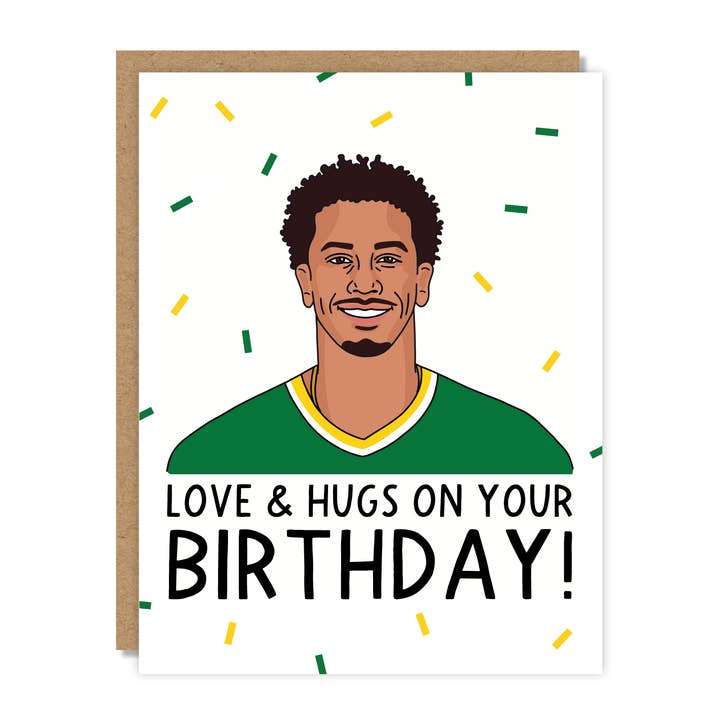 Tiny Buffalo Designs Co. - Vente Cartes d'anniversaire - Amour et câlins pour ton anniversaire ! Jordan Love Green Bay Packers