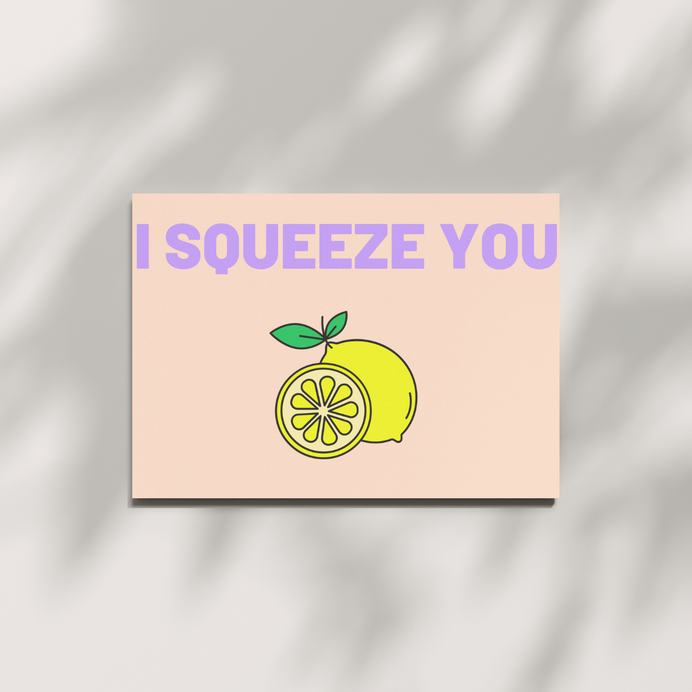 HERR&FRAUHEMPEL – wholesale Vykort – Vykort – I SQUEEZE YOU2