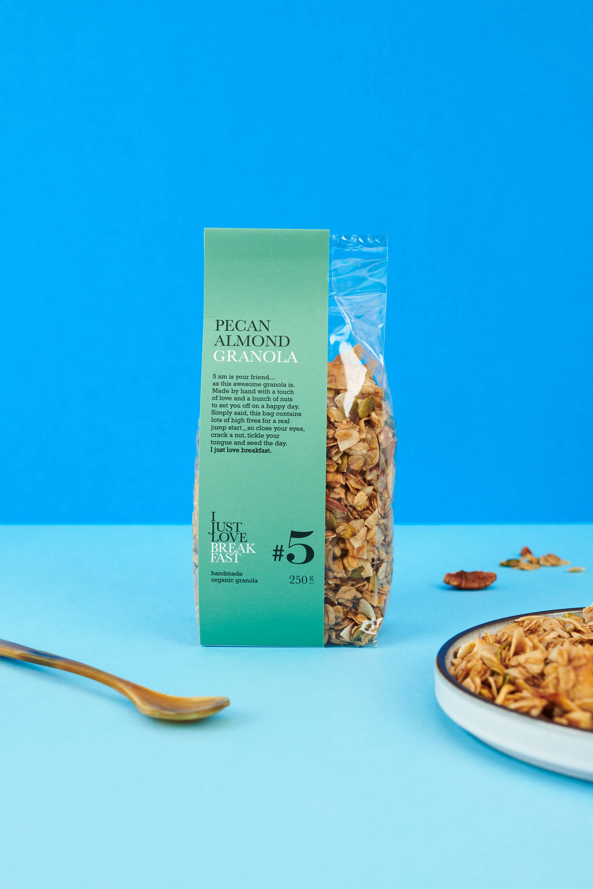 Superstories - Vente Granolas - Granola #5 aux pacanes et aux amandes 250g - I Just Love Breakfast0
