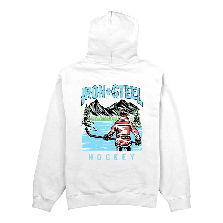 Mountain Hockey Midweight Hoodie for wholesale by Iron+Steel Hockey
