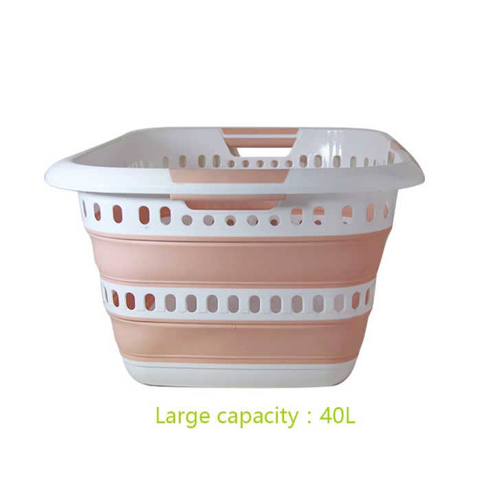 VIGOR - Wholesale Laundry basket - Perfect Space Saving Premium Quality Basket Collapsible Plas4