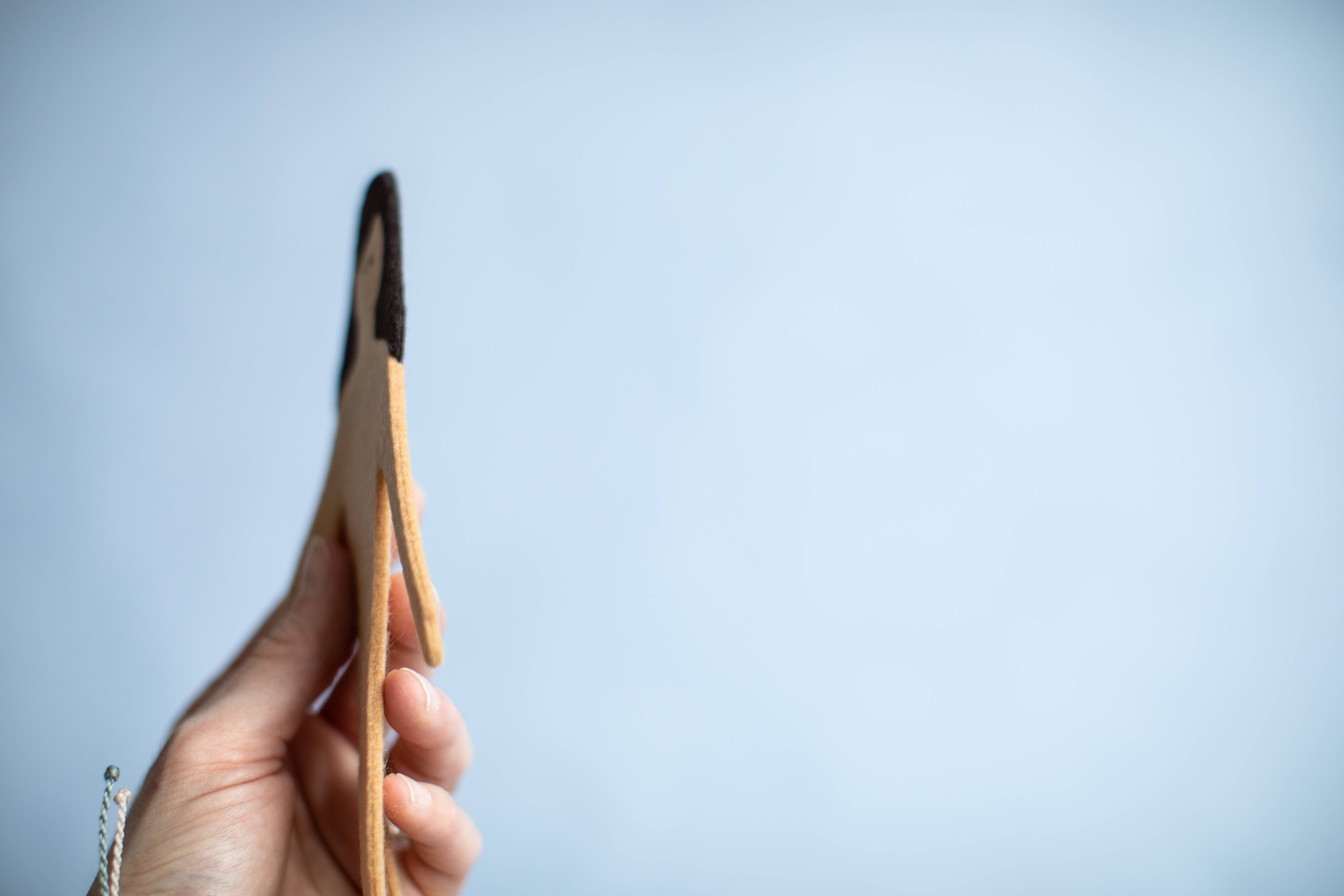 Lowercase Toys – wholesale Docka - Barn – Filt Doll - Deluxe Set i karamell6