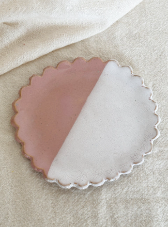 Frankie Ceramics - Wholesale Jewelry Dish - Scallop Trinket Dish 3